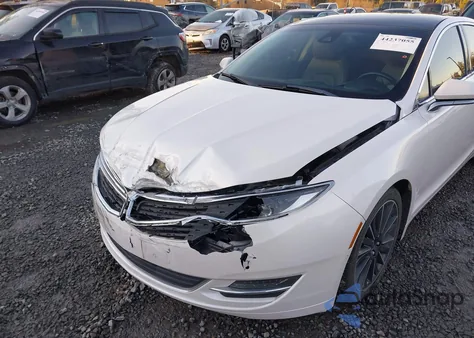 2016 Lincoln Mkz Hybrid из США, поврежденный, VIN 3LN6L2LU1GR632765